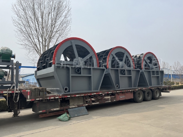 洗沙设备发货现场