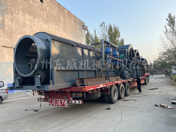 洗沙设备发货现场